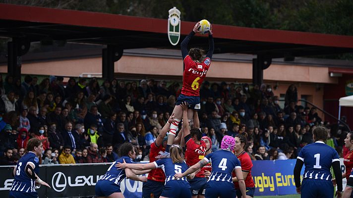 Rugby - Campeonato de Europa femenino: España - Rusia