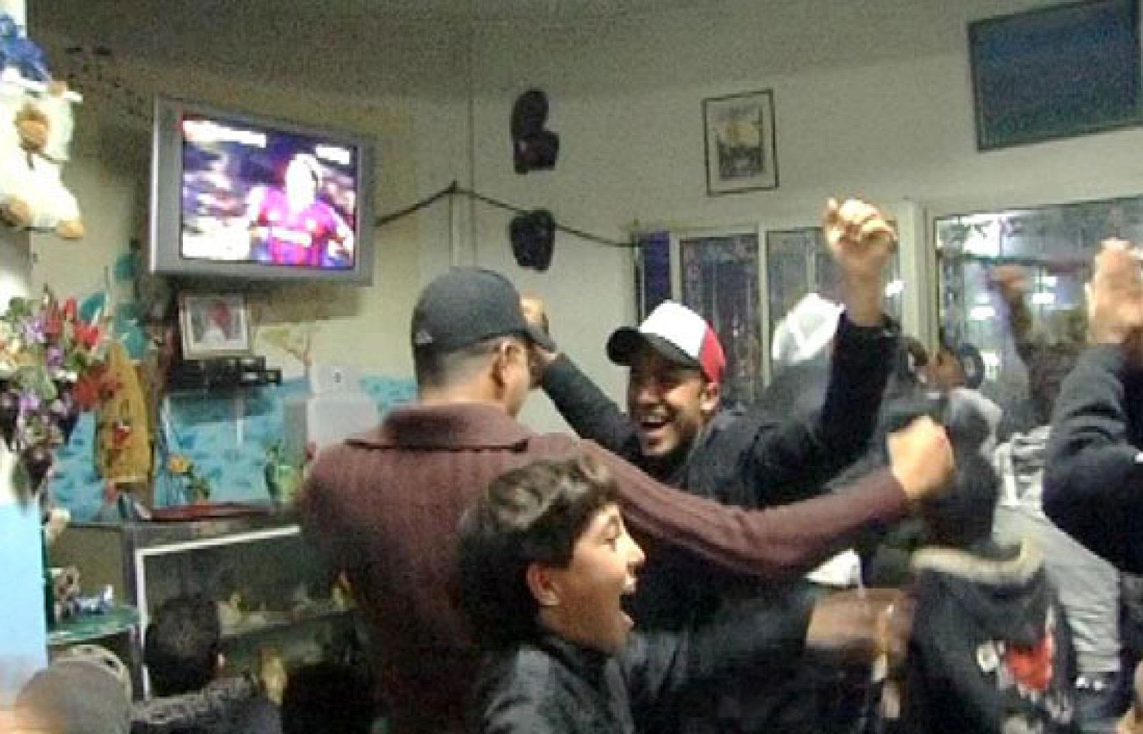 Fiesta en Canaletas y en Rabat tras el 'clásico' | Ver