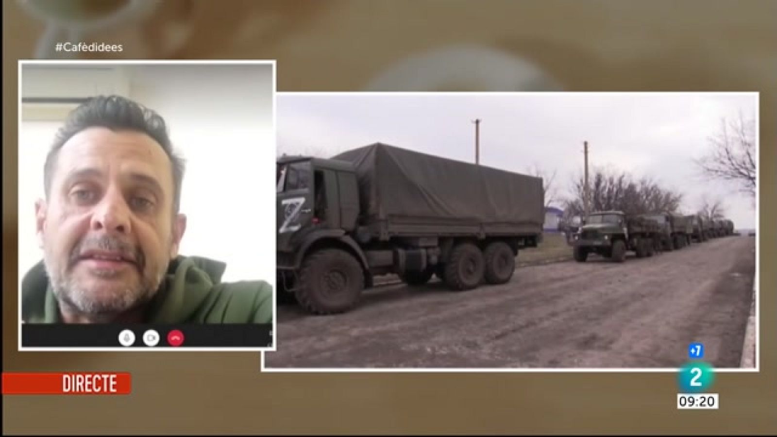 Sergio Salinas: "No saps d'on et poden venir els trets i les bombes"