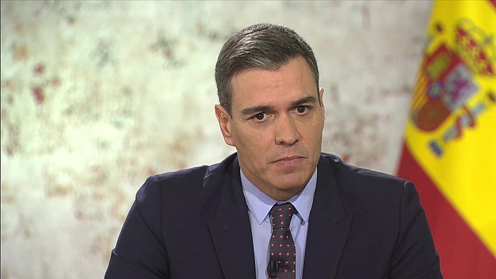 Telediario 2 - Sánchez anuncia nuevas medidas para que los ucranianos que viven en España "puedan trabajar legalmente"