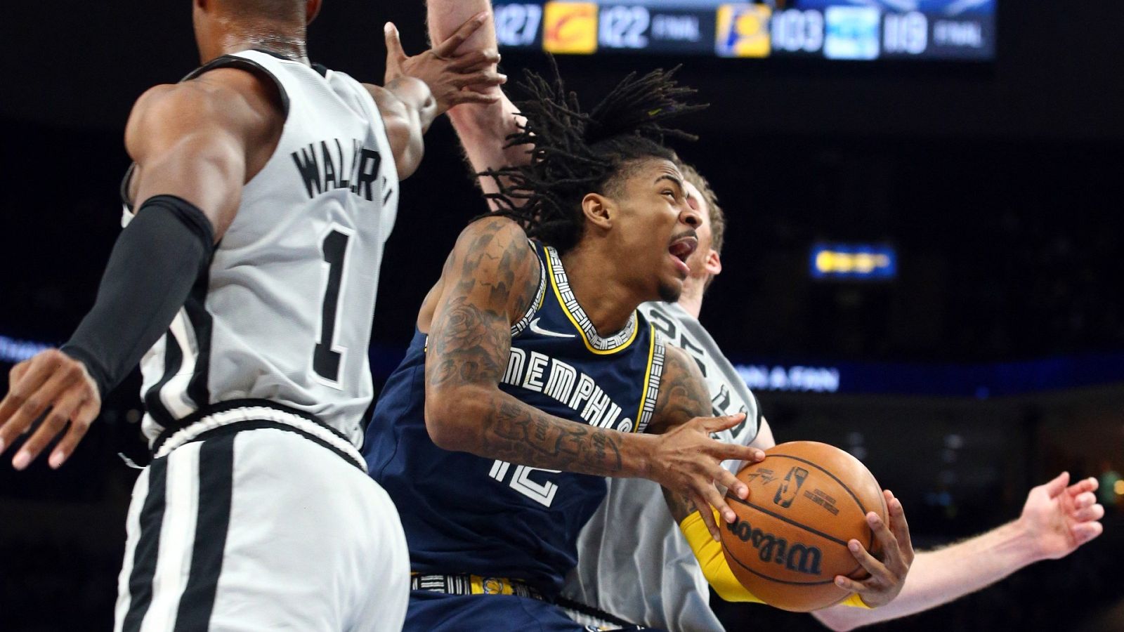 Ja Morant acribilla a los Spurs con récord personal