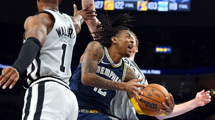 Telediario Matinal - Ja Morant acribilla a los Spurs con récord personal