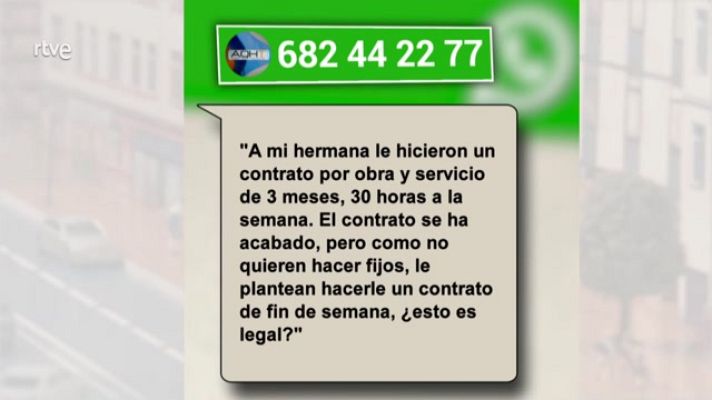 Aquí hay trabajo - Cuando es legal un contrato temporal