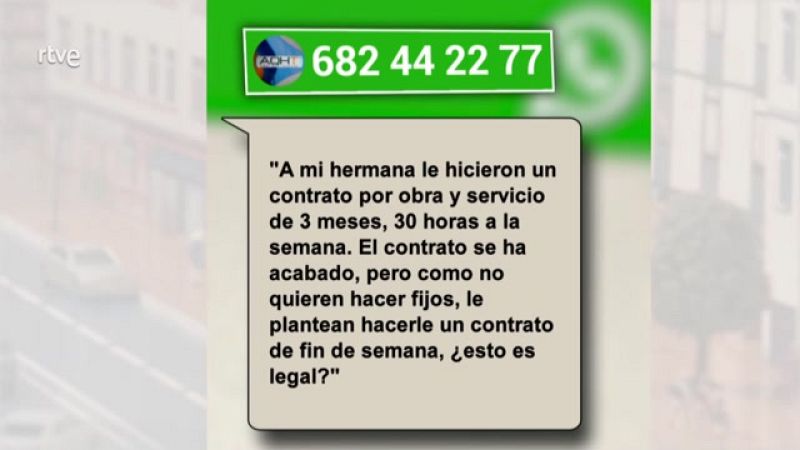 Aquí hay trabajo - Cuando es legal un contrato temporal - ver ahora