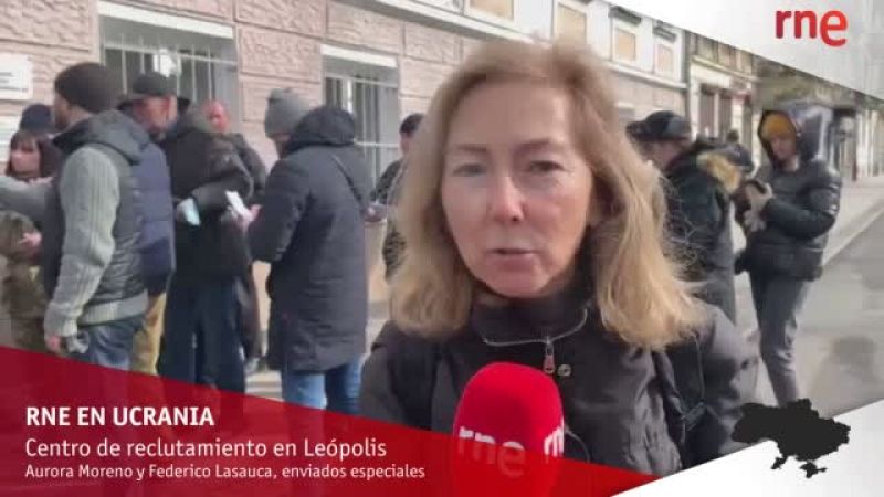 Guerra en Ucrania | Así funciona un centro de reclutamiento en Leópolis