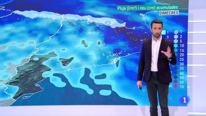 El temps - Dimecres arriba el primer canvi de temps