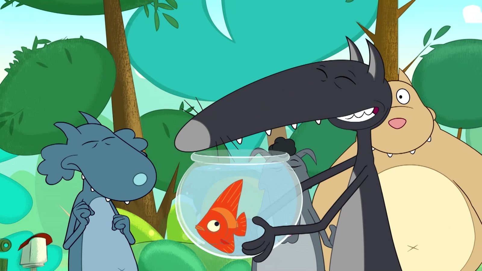 El lobo que quería volver atrás - Lobo | Ver