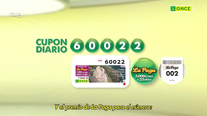 Sorteos ONCE - Sorteo ONCE - 01/03/22