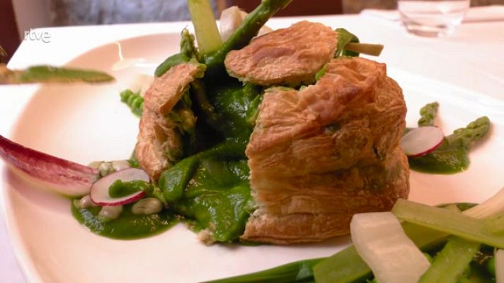 Aquí la Tierra - Tarta de hojaldre con verduras