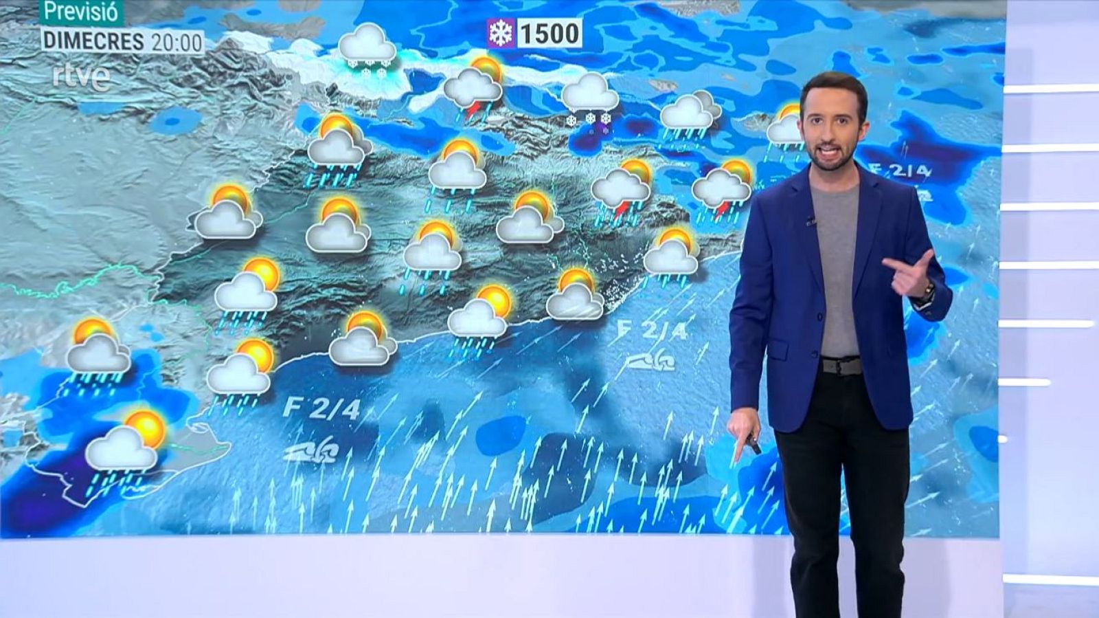 El Temps (02/03/2022) - Tornen les pluges, després de moltes setmanes