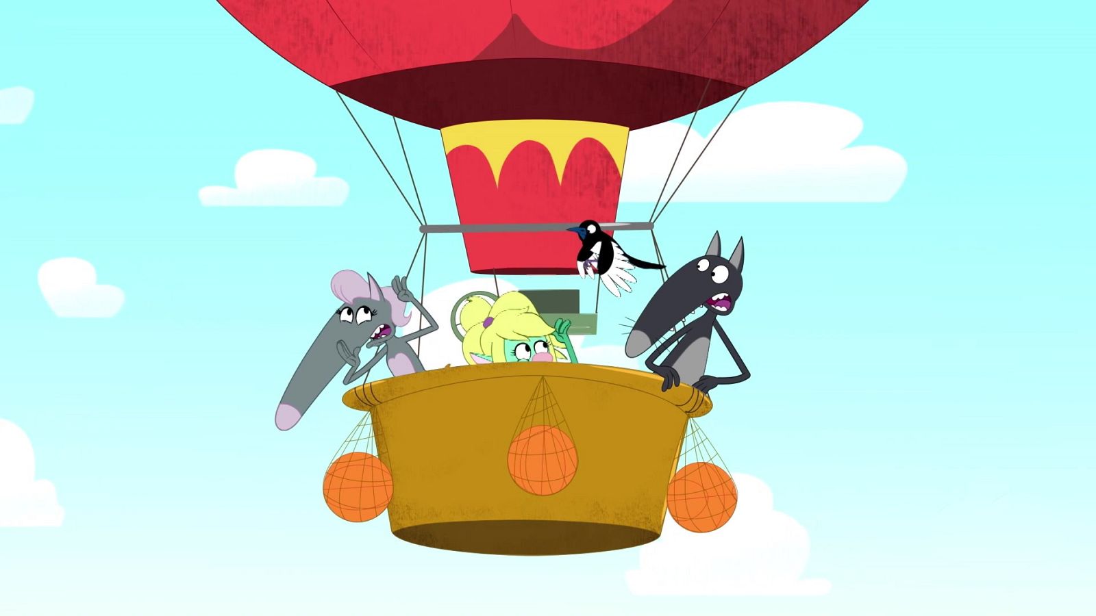 El lobo que quería llevar a Lupe en globo aerostático - Lobo | Ver