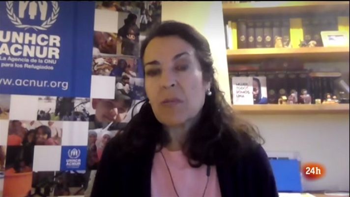 El Vespre - María Jesús Vega: "És important que els estats escoltin i donin suport a l'acollida dels refugiats i que no es cometin els errors del passat"