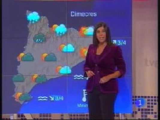 L'Informatiu - El temps migdia - 01/12/09