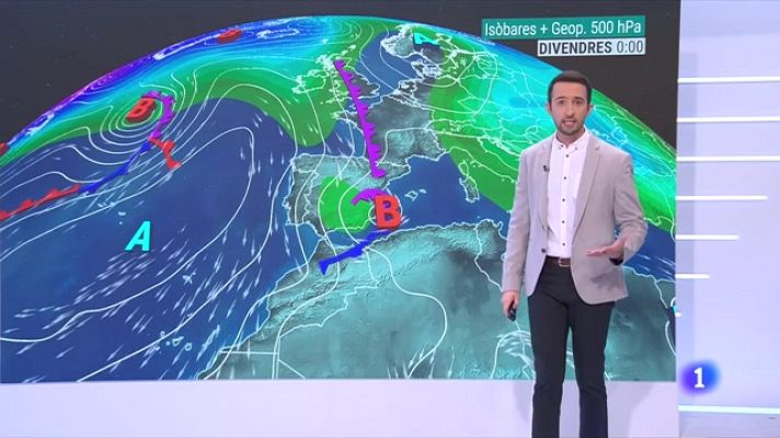 El temps - Tram final de setmana insegur i més fred