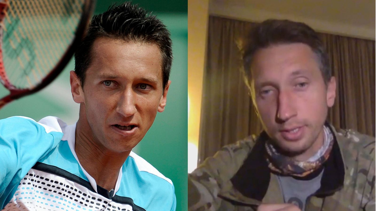 Sergui Stajovski: de empuñar la raqueta a un arma por Ucrania -- Ver ahora