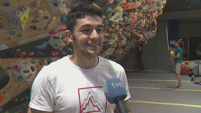 Gavà y Alberto Ginés prueban este fin de semana el nuevo formato olímpico de la escalada -- Ver ahora