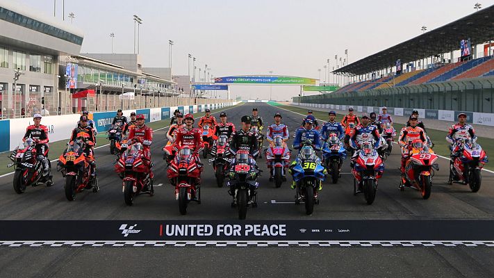 Telediario Matinal - El Mundial de MotoGP se pone en marcha en Catar
