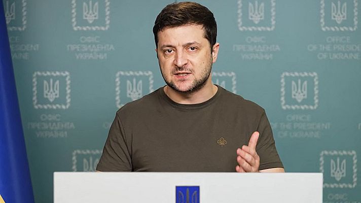 Informativo 24h - Zelenski acusa a Rusia de "terrorismo nuclear"