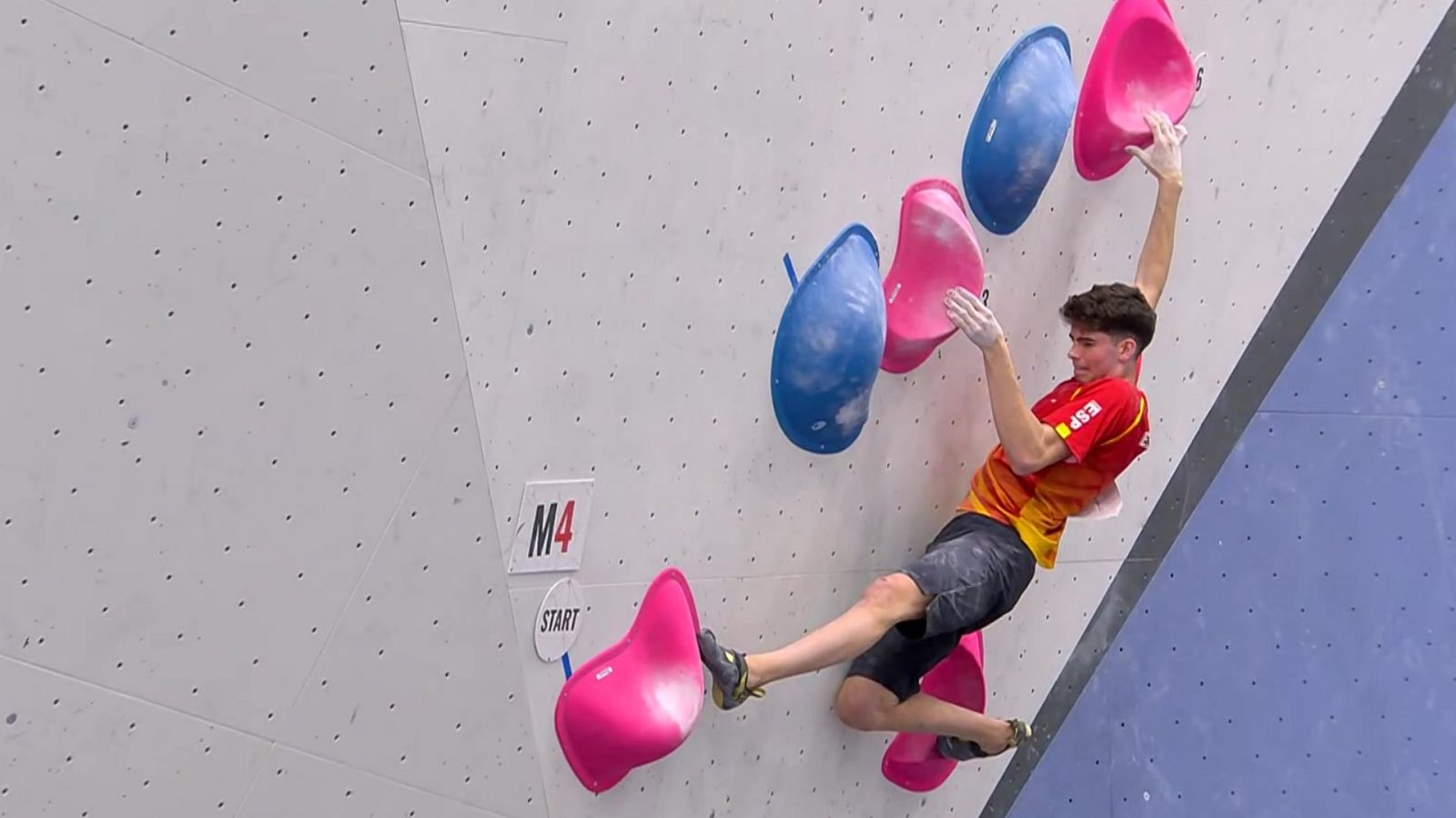 Escalada - Test Copa del Mundo. Clasificatorias Semifinal Boulder Masculina - ver ahora