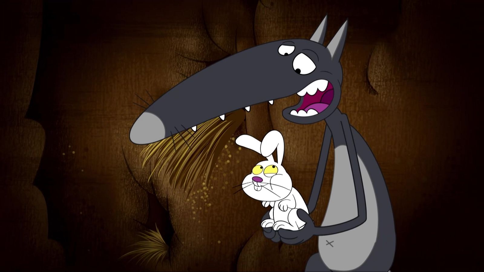 El lobo que quería completar doce trabajos