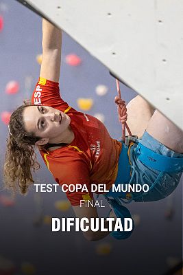 Escalada deportiva - Test Copa del Mundo. Final Dificultad Femenina