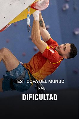 Escalada deportiva - Test Copa del Mundo. Final Dificultad Masculina