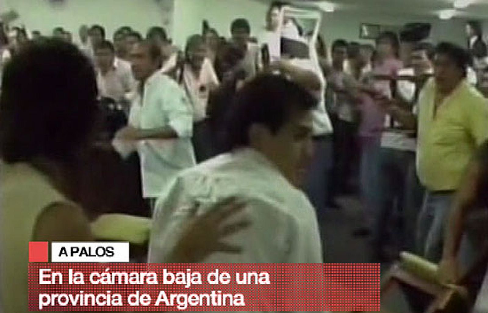 A tortazo limpio termina la elección del nuevo presidente de la cámara baja de Chaco, Argentina | Ver