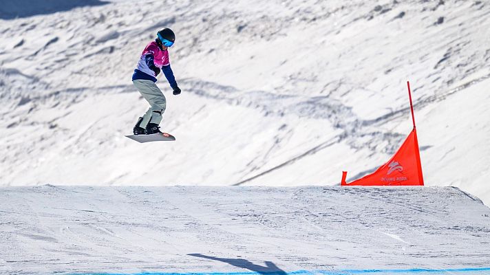 Telediario 1 - Vic González se clasifica para la final de snowboard cross de los Juegos Paralímpicos Pekín 2022