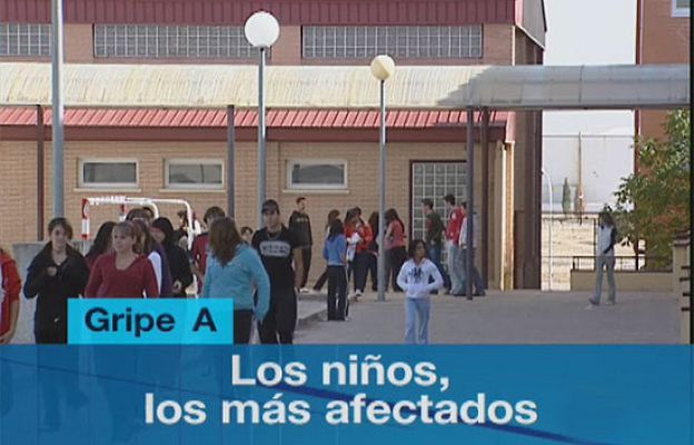  - Niños más afectados por la gripe A