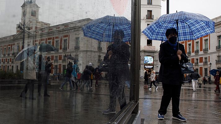 El tiempo - Lluvia en sureste peninsular y nieve en norte del país