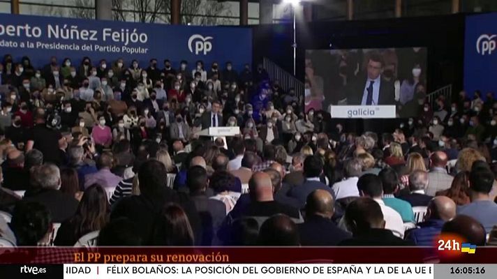 Parlamento - Feijóo da el paso al frente en el PP