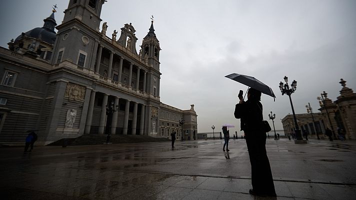 El tiempo - Precipitaciones en las mitades norte y oeste de la península