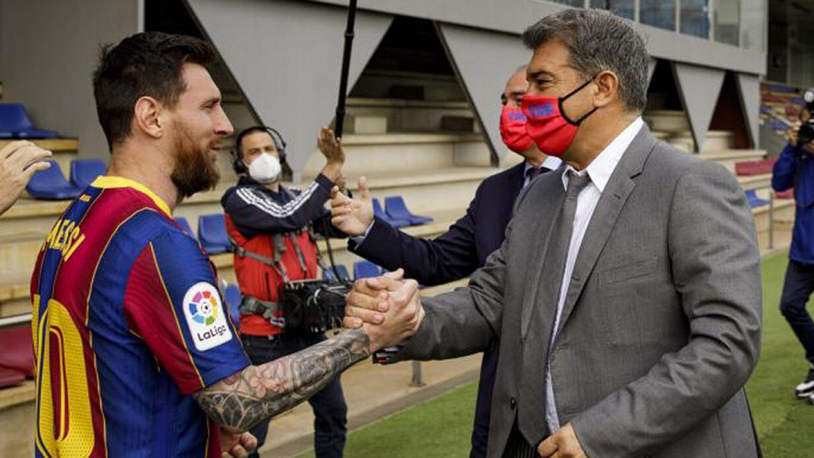 Laporta: "No me arrepiento de la decisión tomada con Messi" | Ver