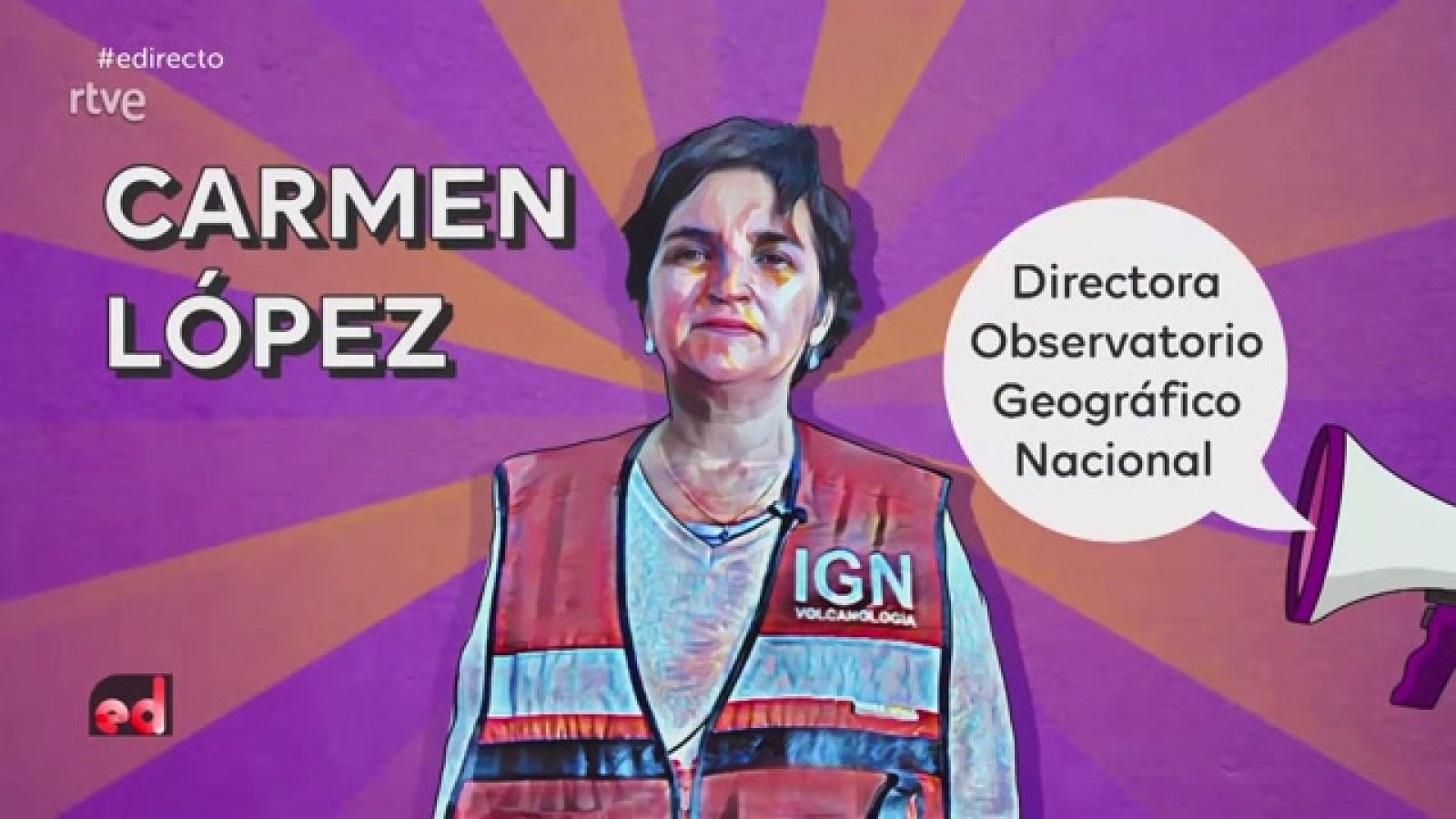 España Directo - Carmen López, la "guardiana" del volcán