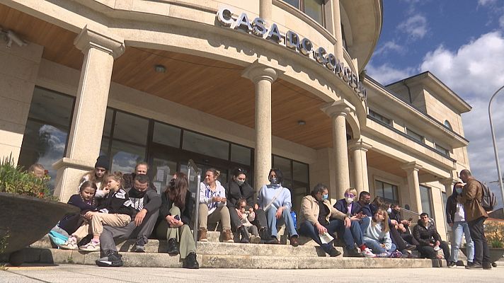 Telexornal - Galicia - Ucrainos en Cariño