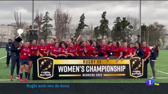 Informatiu Balear - Zahía Pérez vol ser olímpica al Rugbi