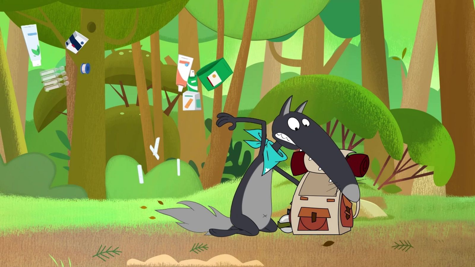 El lobo que quería ser socorrista - Lobo | Ver