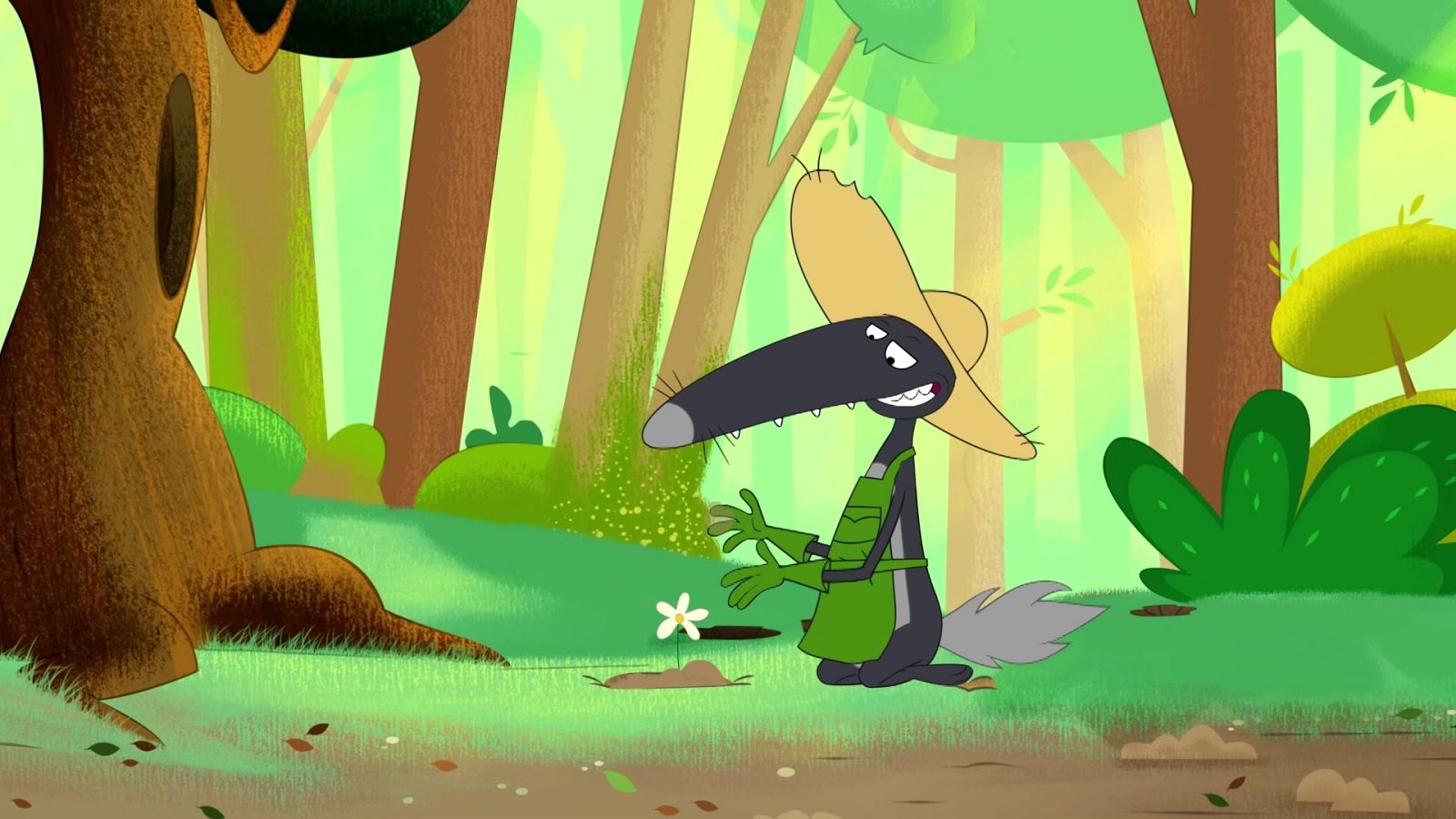 El lobo que quería proteger la naturaleza - Lobo | Ver