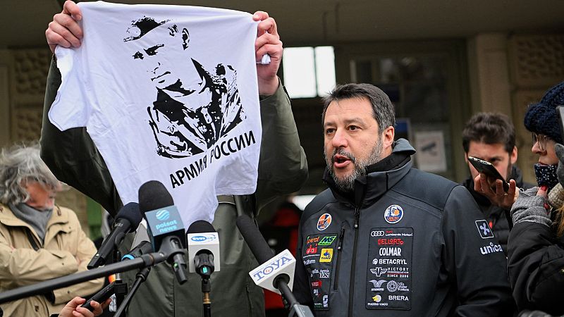 Alcalde polaco humilla a Salvini con una camiseta de Putin - Modo Digital | Ver