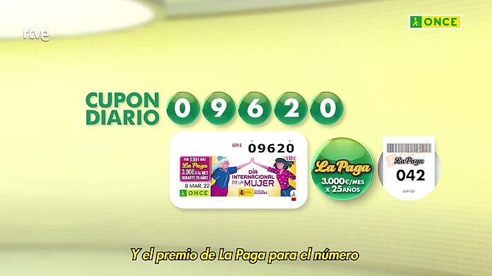 Sorteos ONCE - Sorteo ONCE - 08/03/22