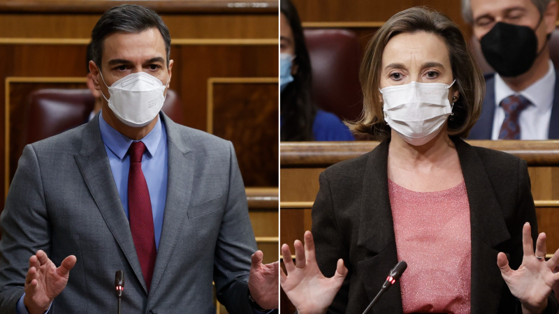 Sánchez y Gamarra se enzarzan por la guerra de Ucrania en su primer cara a cara sin Casado