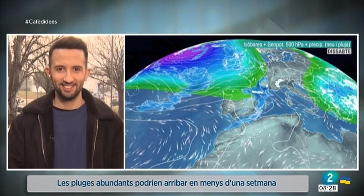 El temps - Ambient rúfol a l'espera de més pluges