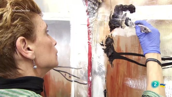 Punts de vista - Kelly Arrontes és una reconeguda pintora amb un 9% de visió