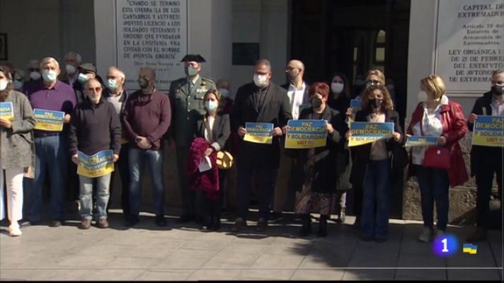 Noticias de Extremadura - Silencio contra la guerra de Ucrania