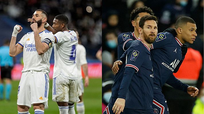 Telediario 1 - El Madrid busca la remontada ante el PSG de Mbappé