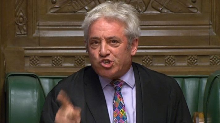 Telediario 1 - El expresidente del Parlamento británico John Bercow, un "acosador en serie" según un grupo independiente de expertos (IEP)