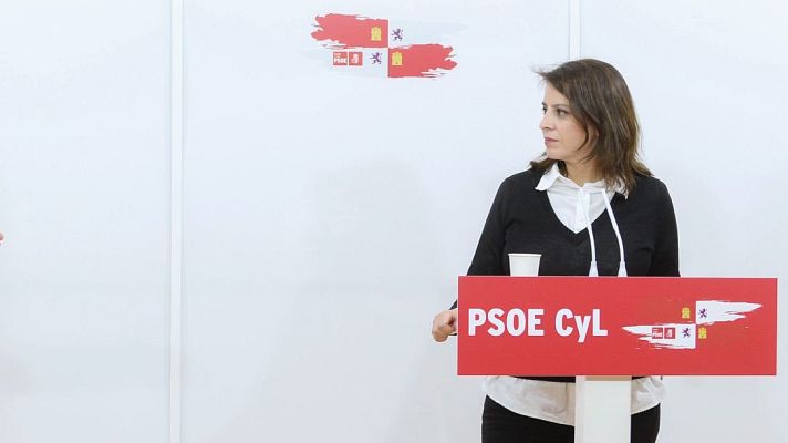 Telediario 1 - El PSOE denuncia el "pacto de la vergüenza" entre PP y Vox para gobernar Castilla y León
