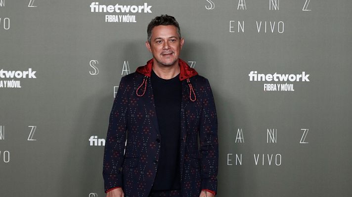 Telediario 1 - Alejandro Sanz retoma los grandes conciertos en España con la gira 'Sanz en vivo'