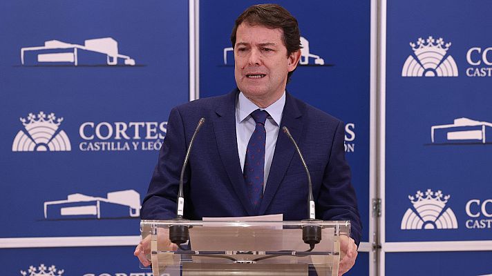 Informativo 24h - Mañueco defiende convertir en ley el plan de violencia intrafamiliar