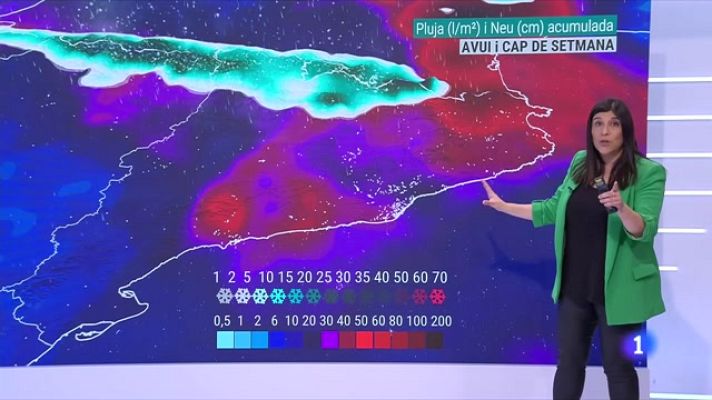 El temps - Les pluges més importants des de finals de novembre